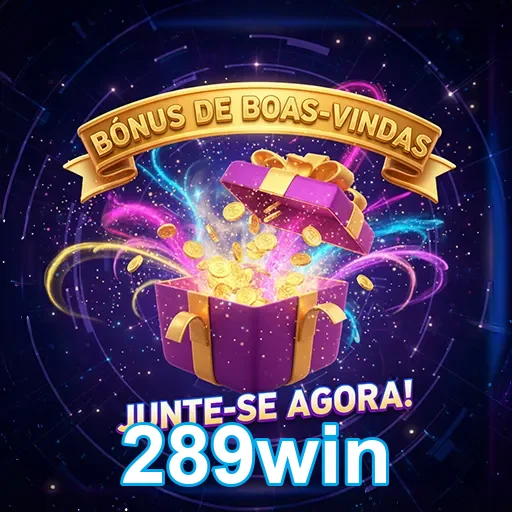 Imagem promocional do bônus no site 289win, destaque para ofertas especiais de apostas e jogos.