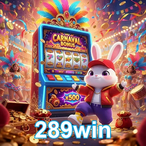 Tela de casino mobile-first na plataforma 289win