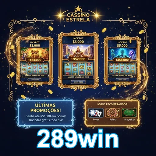 Imagem destacando o site 289win com foco em conteúdos de apostas e jogos de azar online